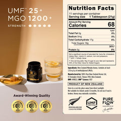 Creamed texture close-up reveals ultra-smooth spreadability of UMF25 honey