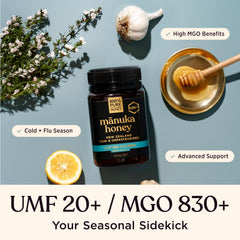 100% Pure New Zealand Honey Manuka UMF 20+ toast drizzle.