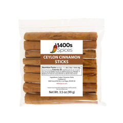 1400S SPICES Ceylon cinnamon stick 5inch — premium aroma for cooking and infusion.