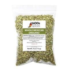 1400S SPICES dried Mexican oregano sealed bag for authentic Mexican flavor
