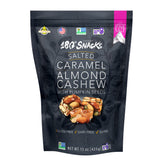 180 Snacks Salted Caramel Almond Cashew front view, ideal for on-the-go snacking