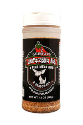 2 Gringos Chupacabra Original Fine Meat Rub bottle ready for grilling