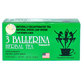 3 Ballerina Tea bags packaging for quick, convenient daily brewing.