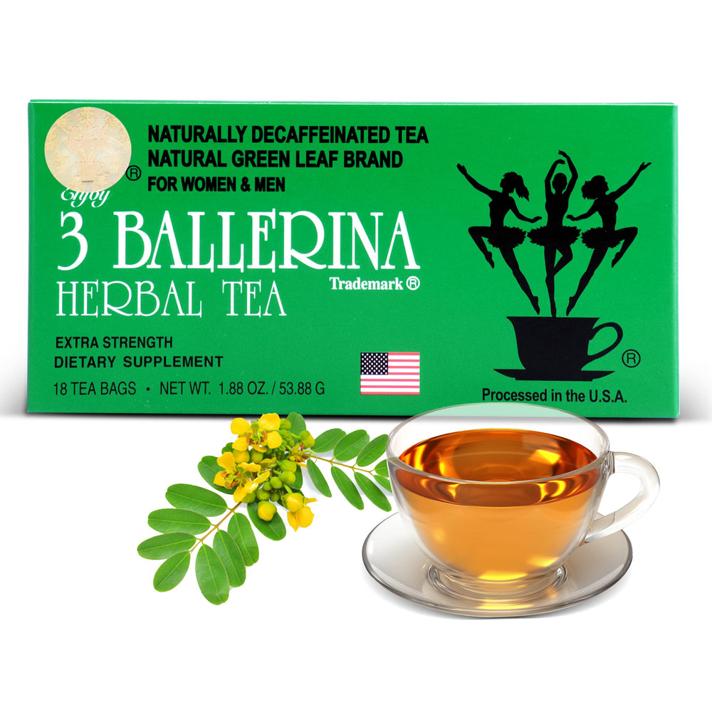 3 Ballerina Tea Dieters Drink extra-strength bags for daily support