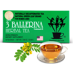 3 Ballerina Tea Dieters Drink extra-strength bags for daily support