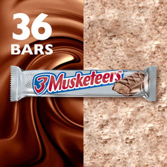 3 Musketeers fluffy center visible offering a light bite