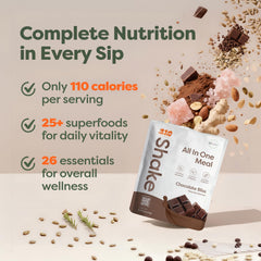 310 Nutrition Chocolate Bliss shake served in glass shows creamy texture and satisfaction