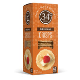 34 Degrees Original Crisps pack; light, crunchy snack for entertaining.