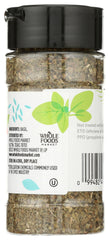 365 Basil Italian seasoning blends aromatic notes for sauces and roasts.