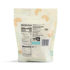365 by Whole Foods Market cashews closeup, salted nuts perfect for on-the-go snacking.