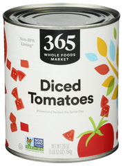 365 by Whole Foods Market diced tomatoes in natural juice for rich sauces