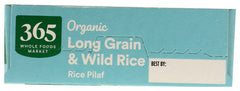 Low-fat 365 by Whole Foods pilaf pairs well with proteins without heaviness