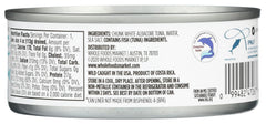 365 by Whole Foods Market albacore tuna in water closeup shows clean label and simple ingredients