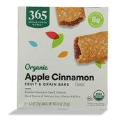 365 by Whole Foods Market apple cinnamon cereal bar pack for convenient daily snacking