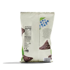 365 by Whole Foods Market blue corn tortilla chips dip close-up highlighting hearty crunch.
