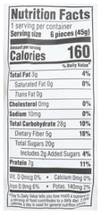 On-the-go scene with 1.58 oz 365 by Whole Foods Market bites