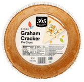 365 by Whole Foods Market graham cracker pie crust two-pack for quick desserts.