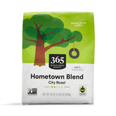 365 by Whole Foods Market Hometown Blend beans for grinding with balanced aroma