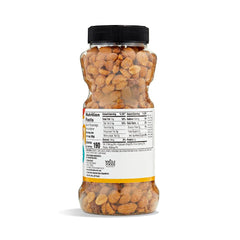 365 by Whole Foods Market honey roasted peanuts jar top, resealable for freshness.