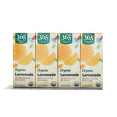 365 by Whole Foods Market Leaping Lemonade 8-pack front view, convenient grab-and-go beverage for lunches