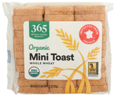 365 by Whole Foods Market organic mini toast from France for elegant canapés