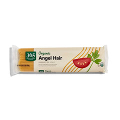 365 by Whole Foods Market organic angel hair pasta pack ready for oil based sauces