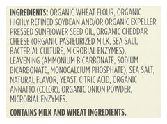 365 by Whole Foods Market Organic Cheddar Squares snack-portion emphasizes easy, portable lunches and school snacks.