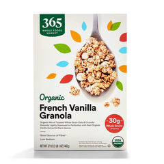 365 by Whole Foods Market organic granola bowl with vanilla and almonds