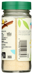 365 by Whole Foods Market Organic Onion Granules jar pour demonstrates quick, convenient seasoning.