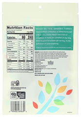 365 by Whole Foods Market Organic Original Turkey Jerky slices close-up reveal smoky flavor and texture.
