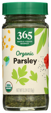 365 by Whole Foods Market organic parsley bunch with fresh aroma, ideal for garnish.