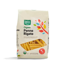 365 by Whole Foods Market organic penne rigate package ideal for everyday sauce-holding