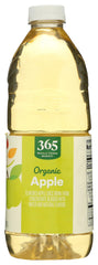365 by Whole Foods Market reduced-sugar apple juice glass pour for quick refreshment