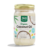 365 by Whole Foods Market coconut oil jar for medium-heat cooking