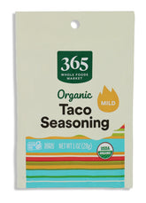 365 by Whole Foods Market organic taco seasoning pack for authentic flavor