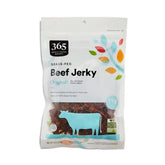 365 by Whole Foods Market Original Beef Jerky 8 oz with smoky flavor for on-the-go snacking