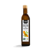 365 by Whole Foods Market small batch California olive oil bottle front, premium quality