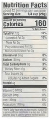 365 by Whole Foods Market Thai Curry Cashews ingredients panel showing non-GMO, kosher-certified components.
