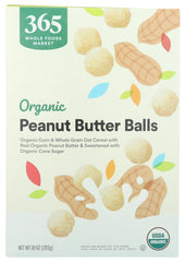 365 by Whole Foods peanut butter balls in a bowl, snack-ready protein boost.