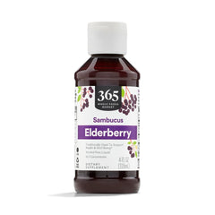 365 by Whole Foods Market elderberry liquid bottle ready for daily immune support