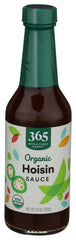 365 Hoisin Sauce bottle front highlights rich, savory flavor for weeknight stir-fries.