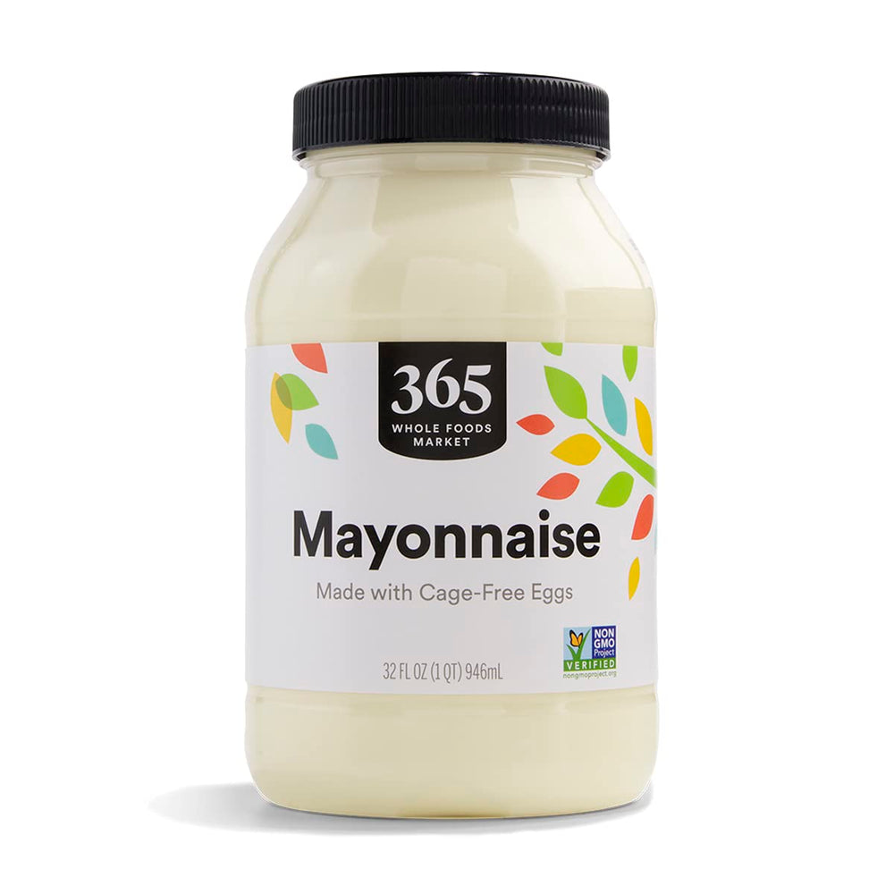365 by Whole Foods Market mayonnaise jar with classic flavor, ideal for sandwiches