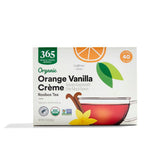 365 by Whole Foods Market orange vanilla creme rooibos tea pack for caffeine-free cozy moments