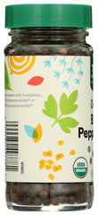 365 Organic Black Peppercorns kosher-certified packaging highlights quality.