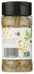 365 Rosemary Leaf texture close-up, dried herb with bright piney notes.