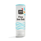 365 by Whole Foods Market sea salt fine packaging shows easy storage and kitchen reliability