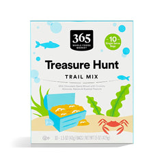 365 by Whole Foods Market Treasure Hunt Trail Mix multipack pack shot for convenient on-the-go snacking