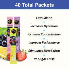 4C Energy Rush PSD grape stix closeup emphasizes bold flavor and easy mixing.
