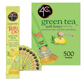 4C green tea powder drink stix box showing bulk value for hydration