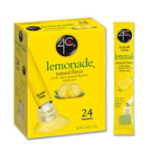 4C Lemonade packet pour demonstrates quick pitcher-ready flavor without sugar